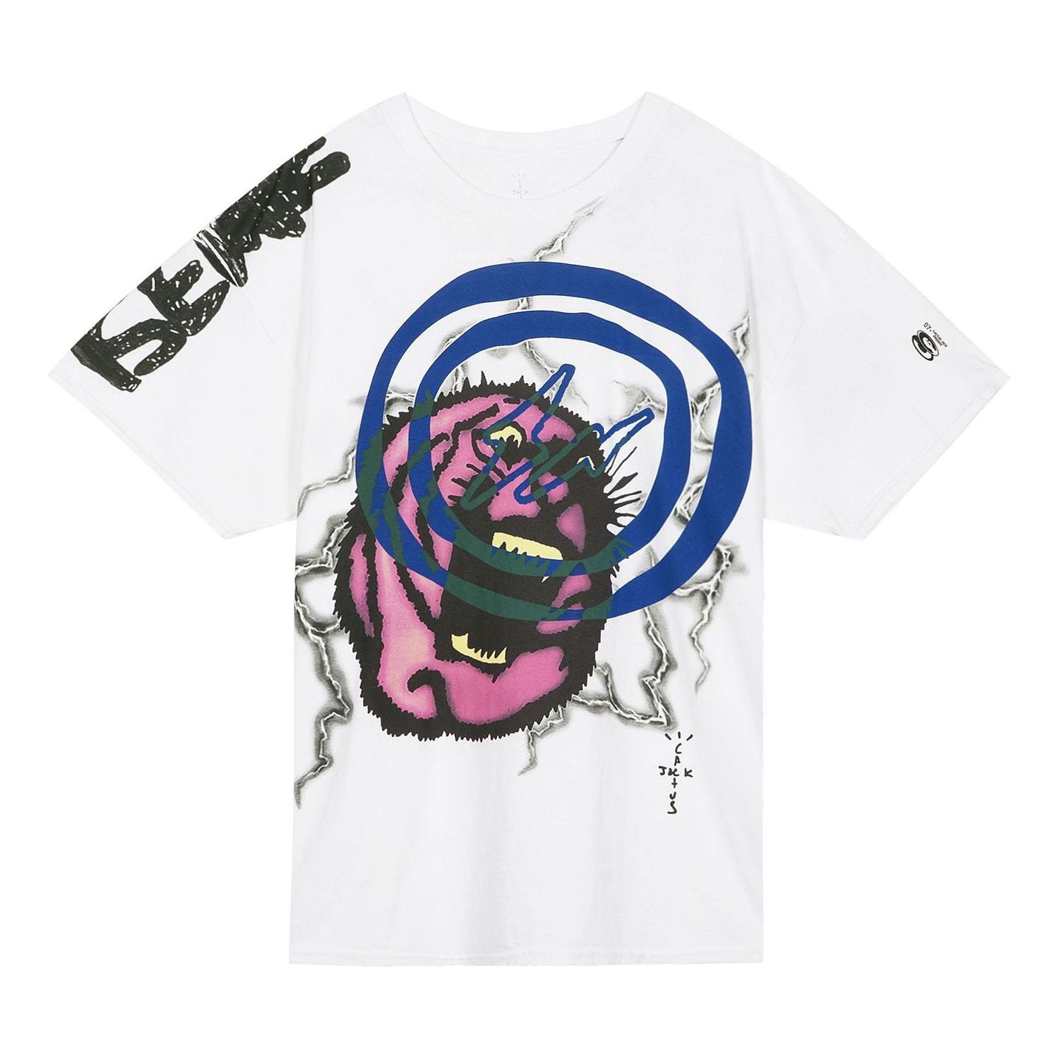 Tričko Cactus Jack by Travis Scott Cactus Jack x Fragment Design T-Shirt Biela | CJFN-SS14, 0
