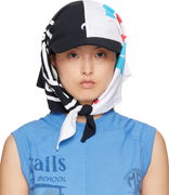 Marine Serre Regenerated Graphic Veiled Cap