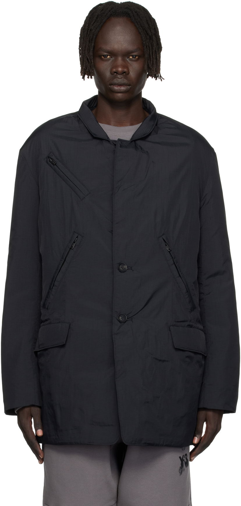 Prešívaná bunda Y-3 Y-3 Padded Jacket Čierna | KB0044