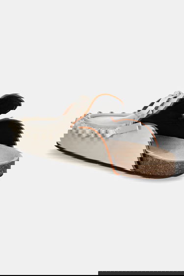 Tenisky a topánky JW Anderson JW Anderson Leather Mules Biela | LF0069.LA0323.002, 2