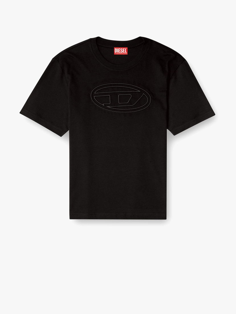 Tričko Diesel Diesel Oval Logo T-Shirt Čierna | A174020NJBM9XX