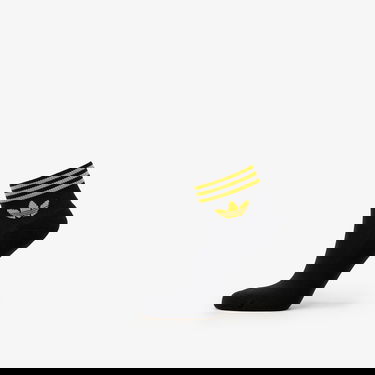 Ponožky adidas Originals Trefoil Ankle Socks 3-Pack Čierna | JI9488, 1