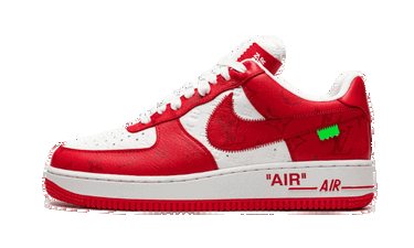 Tenisky a topánky Nike Nike Louis Vuitton By Virgil Abloh x Air Force 1 Low "White Red" Červená | 1A9VA9, 0