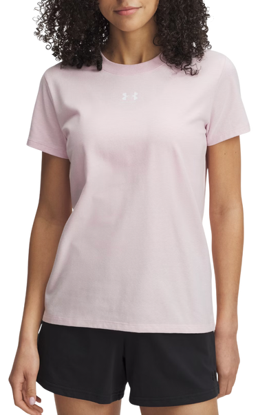 Tričko Under Armour Rival Core Short Sleeve T-Shirt Ružová | 1383648-648, 0