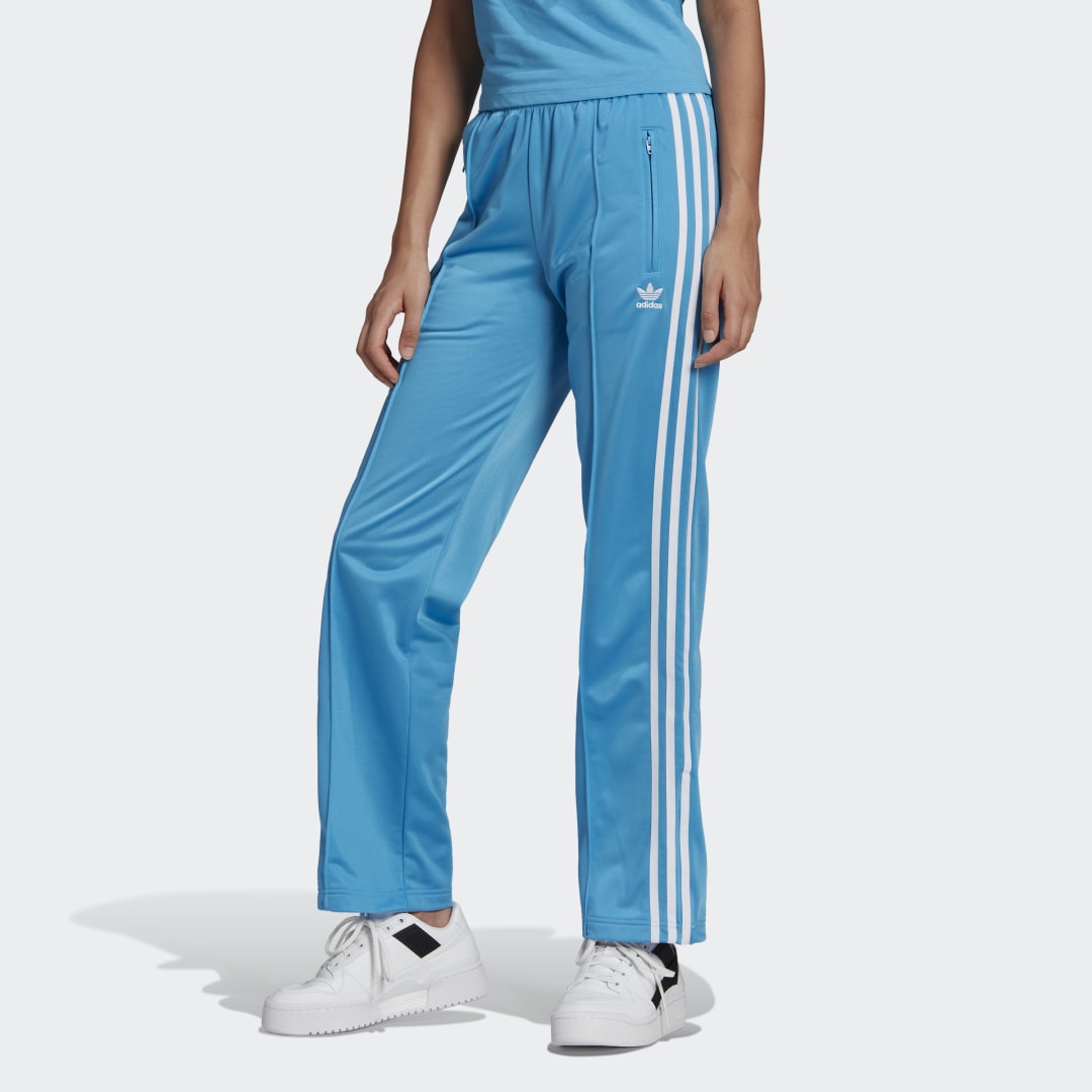 Nohavice a džínsy adidas Originals Adicolor Classics Firebird Primeblue Modrá | HE9518, 1