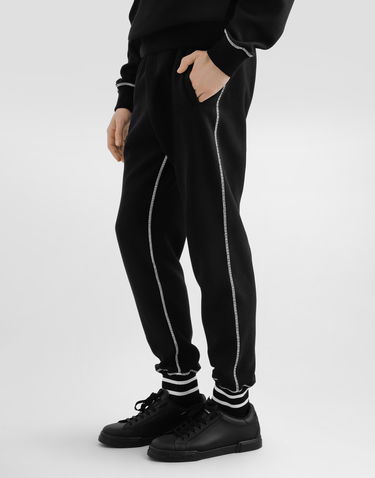 Tepláky Dolce & Gabbana Dolce & Gabbana Techno Fleece Joggers Čierna | GVS2HZFUS37N0000, 1