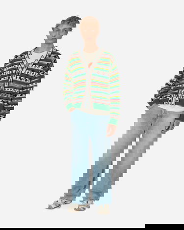 Sveter KENZO Fairisle Jacquard Cardigan Rôznofarebný | FC65CA3173CH 57, 4