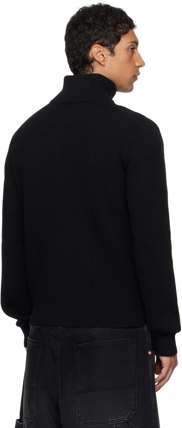 Sveter VETEMENTS VETEMENTS 'VET' Zip-Up Sweater Čierna | UH76KN400B, 2