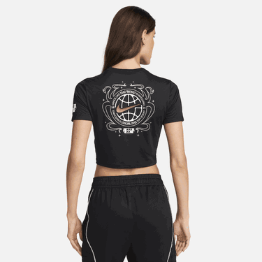Crop Top Nike Sportswear Tee Čierna | FZ0403-010, 3