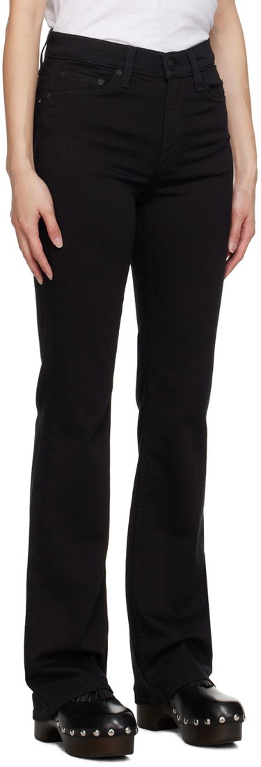 Džínsy rag & bone Rag & Bone Peyton Bootcut Jeans Čierna | WDD23S2928N5PE, 4
