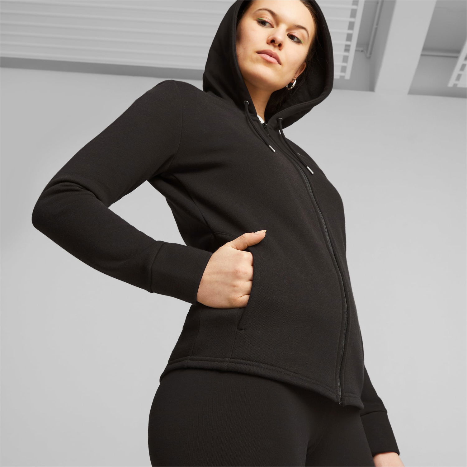 Mikina Puma Metallic Trainingsanzug Čierna | 622641_01, 0