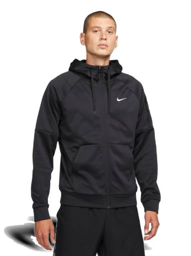 Mikina Nike Therma-FIT Full-Zip Fitness Hoodie Čierna | DQ4830-010