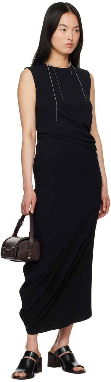 Šaty LEMAIRE Twisted Midi Dress Čierna | DR1047 LJ1019, 3