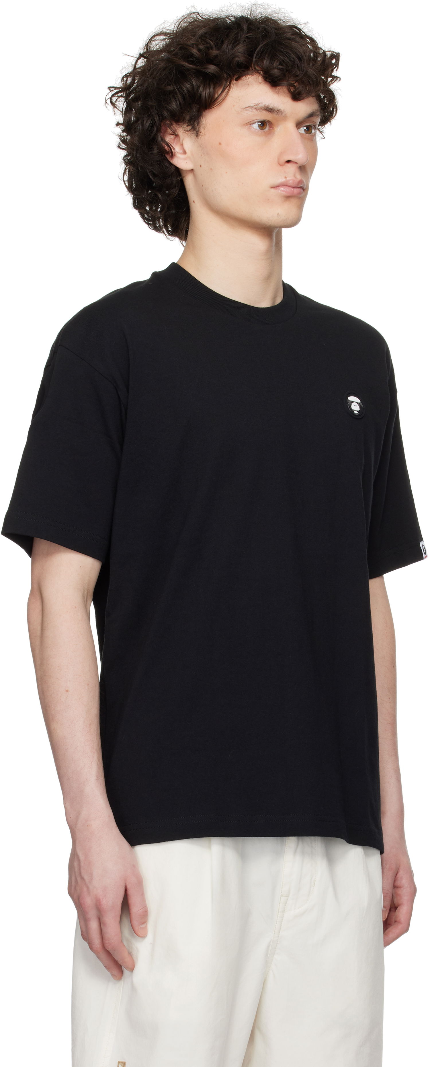 Tričko AAPE by A Bathing Ape AAPE by A Bathing Ape 'AAPE Now' T-Shirt Čierna | AAPTEM1598XXNBKX, 1