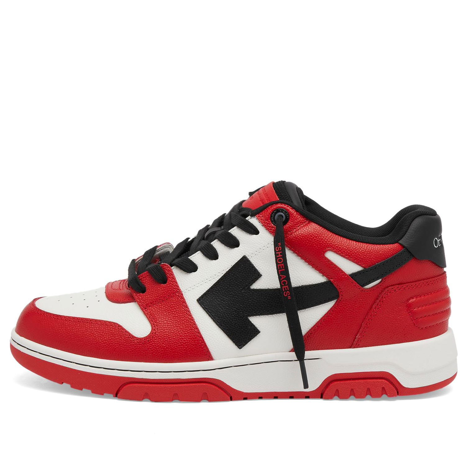 Tenisky a topánky Off-White Out Of Office Leather Sneaker Červená | OMIA189F24LEA00D2510, 0