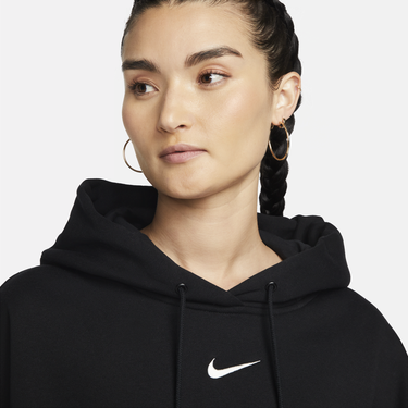 Mikina Nike Sportswear Phoenix Fleece Over-Oversized Pullover Hoodie Čierna | DQ5858-010, 4