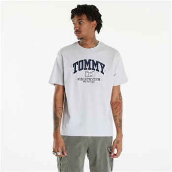 Tommy Hilfiger Varsity Logo T-Shirt Silver Grey DM0DM18557 PJ4