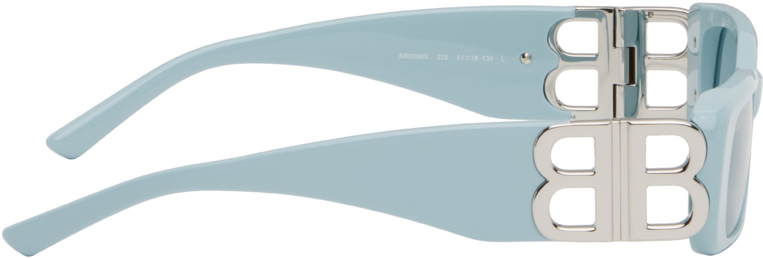 Slnečné okuliare Balenciaga Balenciaga Dynasty Rectangle Sunglasses Modrá | BB0096S-025, 1