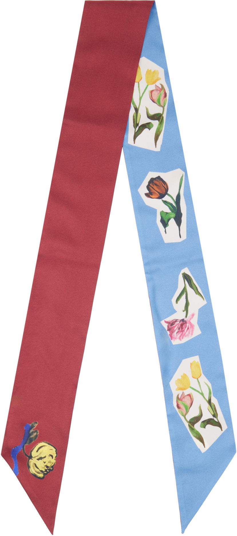 Šál Marni Artists' Capsule Silk Flower Collage Scarf Rôznofarebný | ACMC0186A0 UAS023