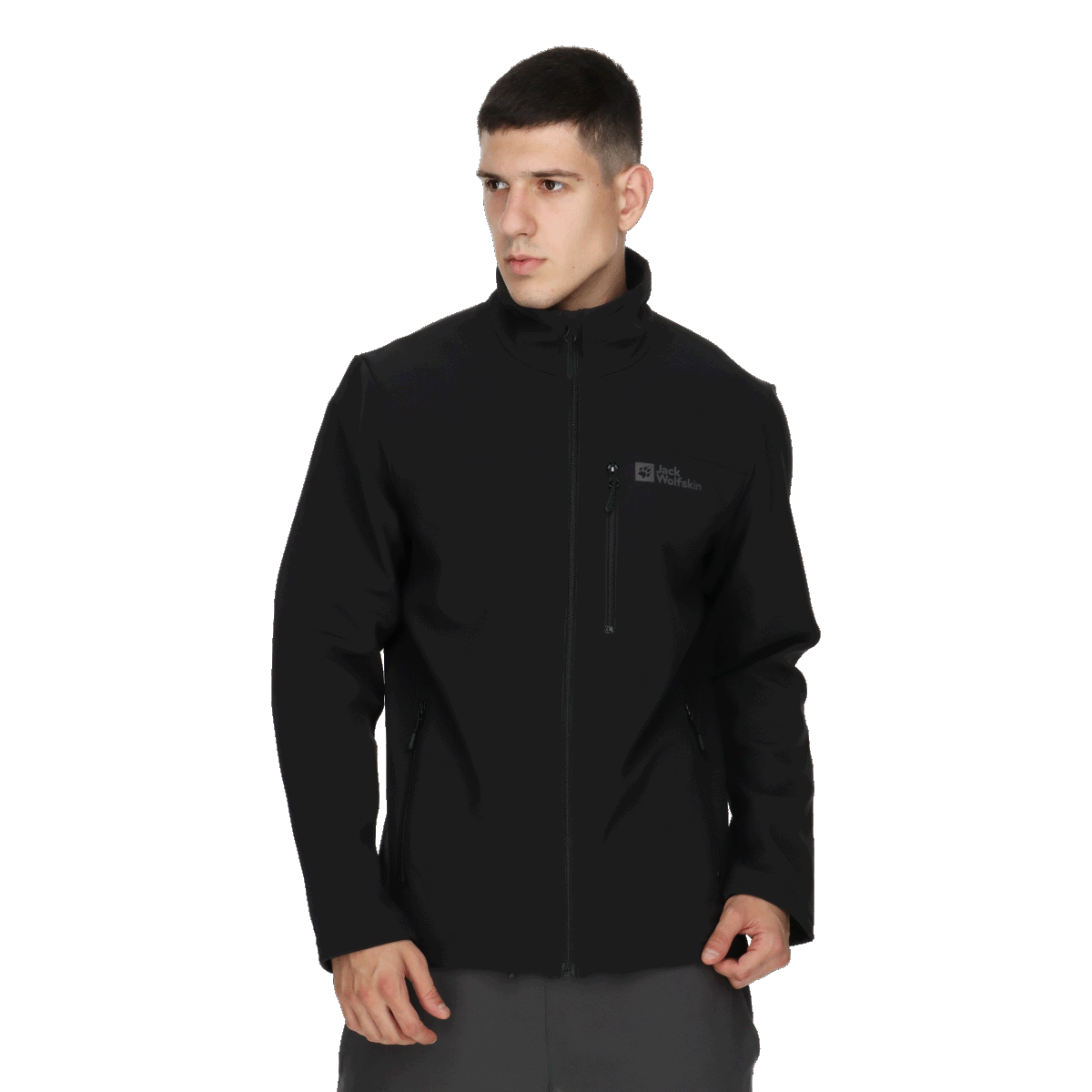 Bunda Jack Wolfskin WHIRLWIND Softshell Jacket Čierna | 1305802-6000, 0