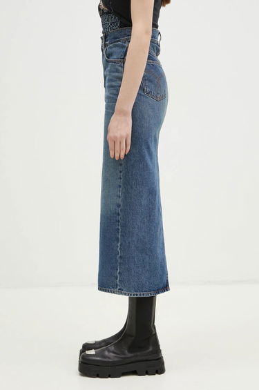 Sukňa Fiorucci Denim Midi Skirt Modrá | W01FPDSK176DN01DN02, 1