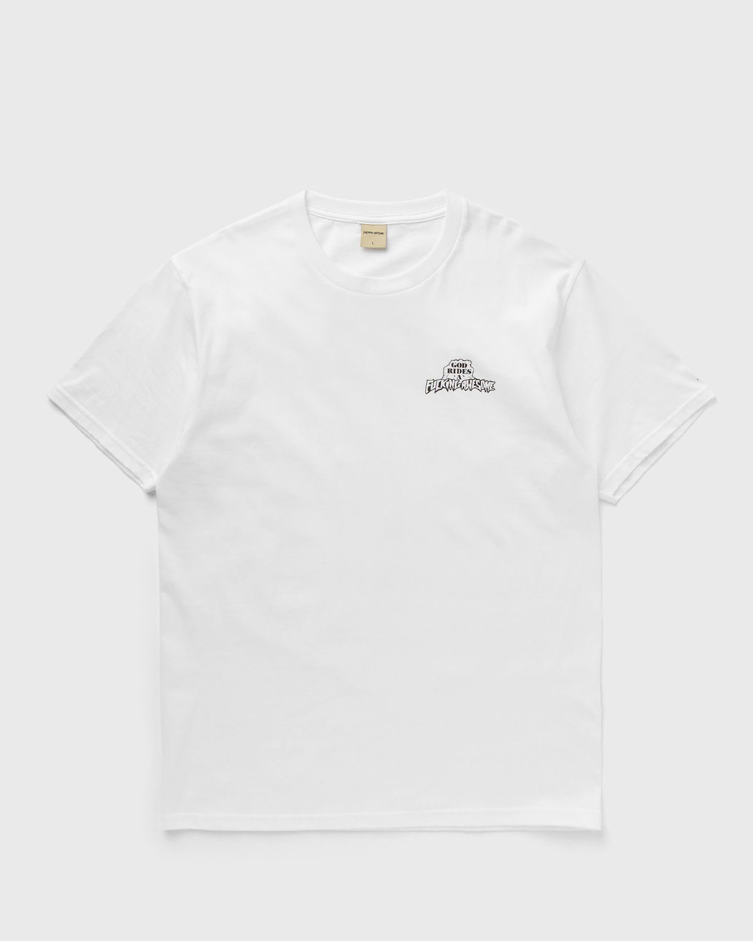 Tričko Fucking Awesome God rides FA Short Sleeve Tee Biela | PN24554-WHITE, 0