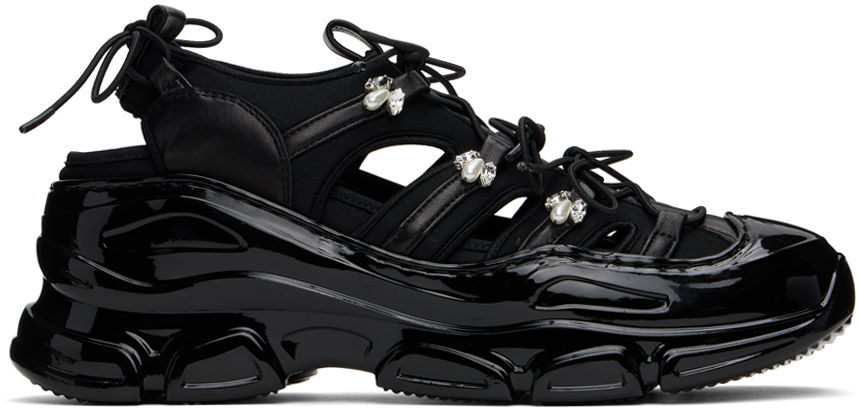 Oblečenie Simone Rocha Simone Rocha Beaded Classic Tracker Čierna | HT18B 0788, 0