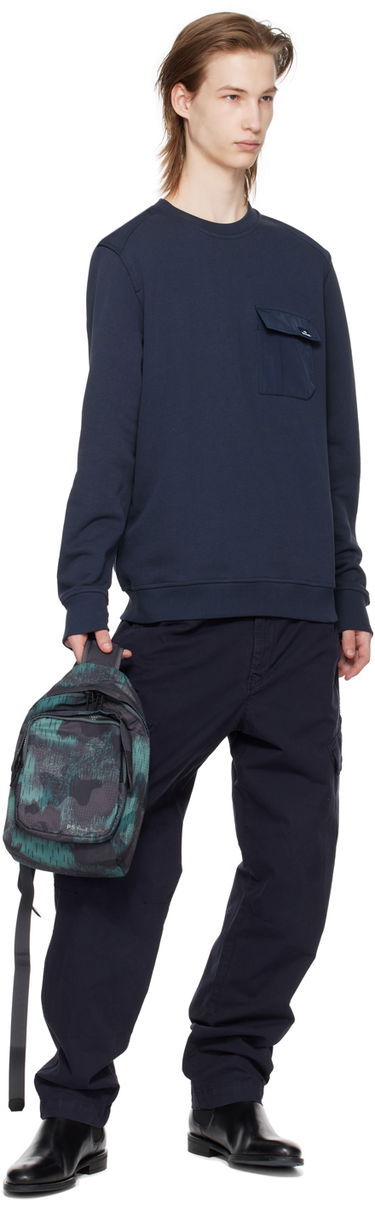Mikina Paul Smith PS Paul Smith Patch Pocket Sweatshirt Navy | M2R-686Y-M21116-49, 3