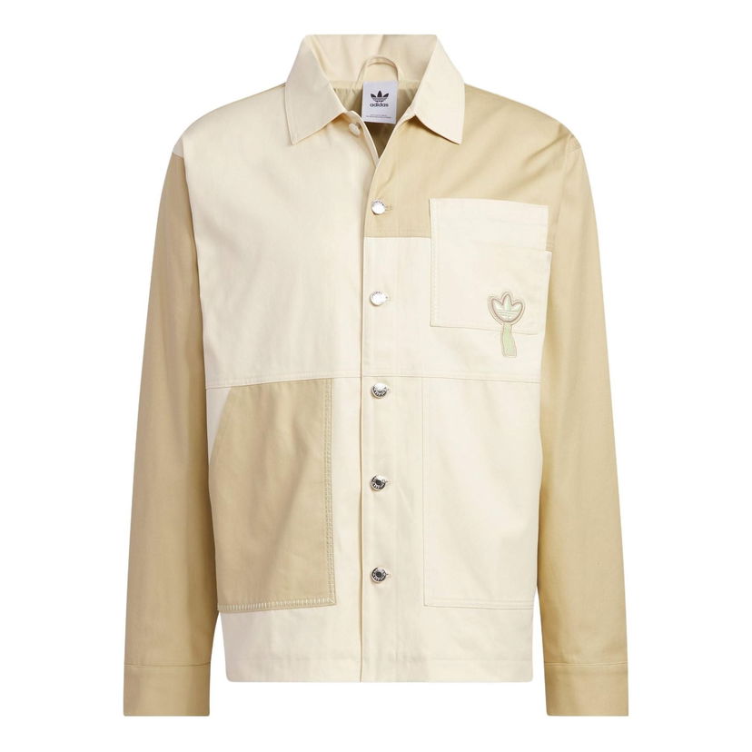 Košeľa adidas Originals Men's Casual Jacket Béžová | IK8660
