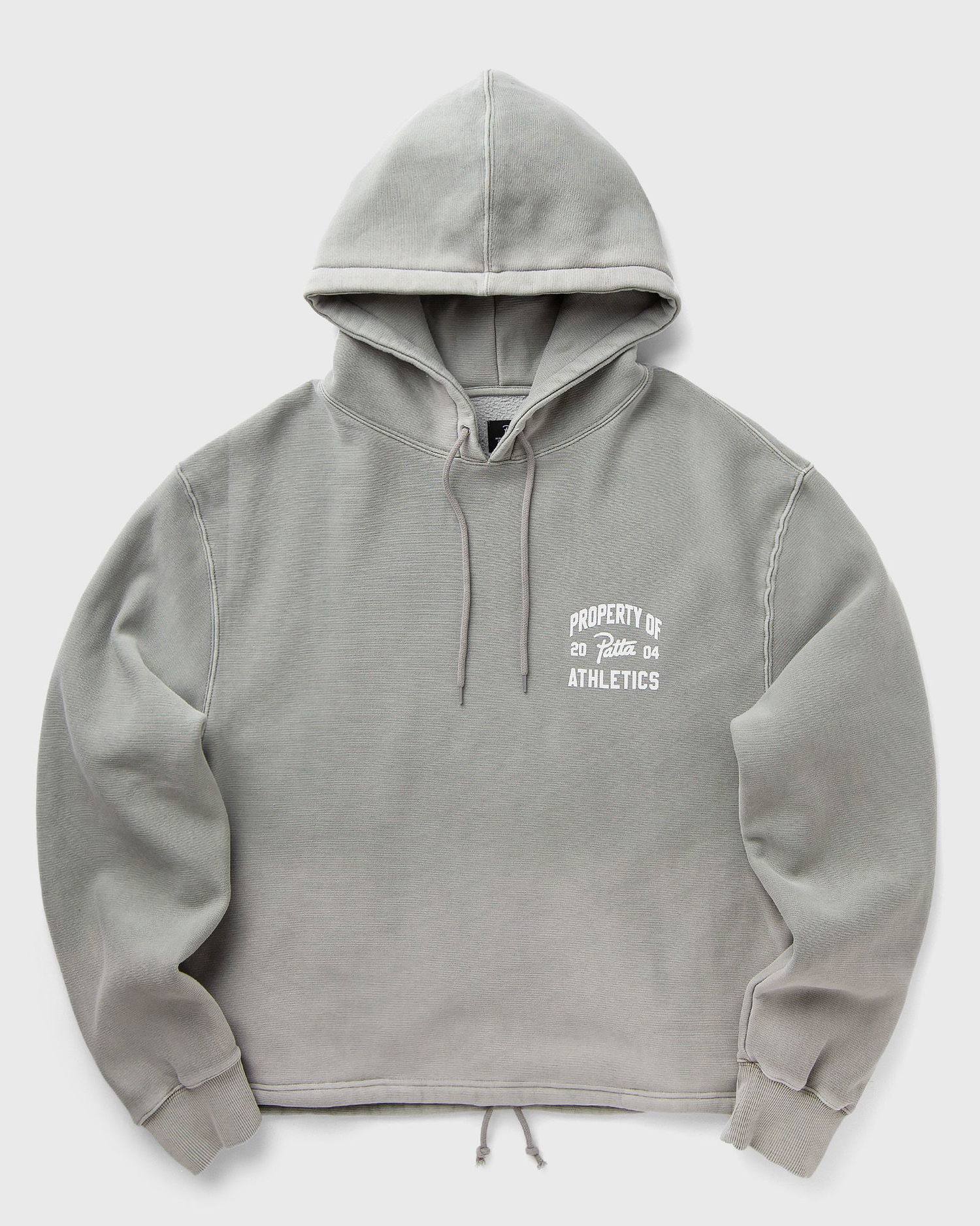 Mikina Patta Athletic Drawcord Hoodie Šedá | POC-BW24-2050-325-0283-145, 0
