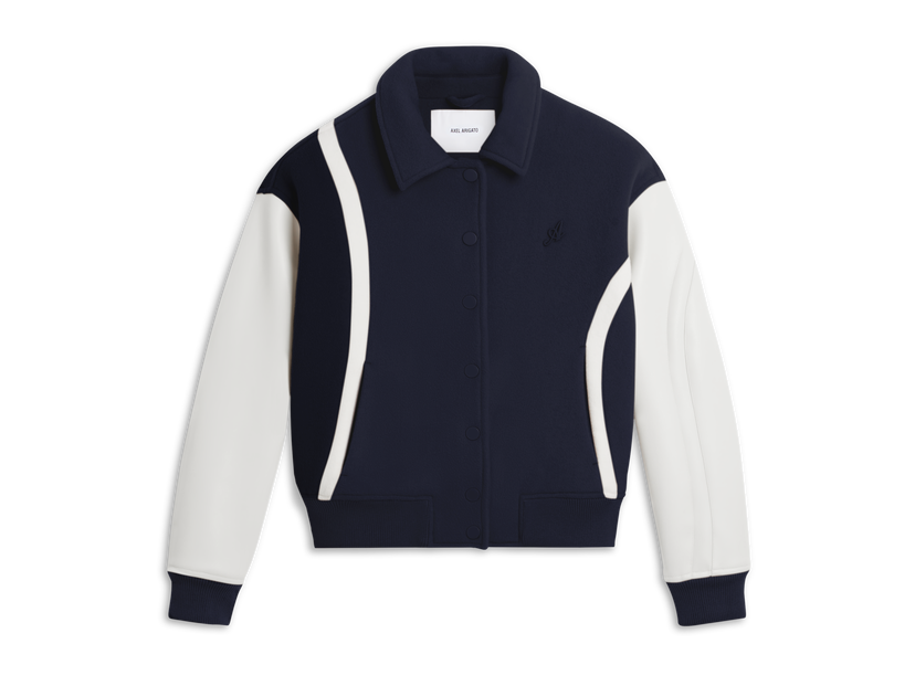 Bunda AXEL ARIGATO Bay Varsity Jacket Navy | A2116003