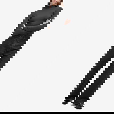 Džínsy Samsoe Samsoe Sashelly Wide Leg Foil Jeans Čierna | F24400117, 4