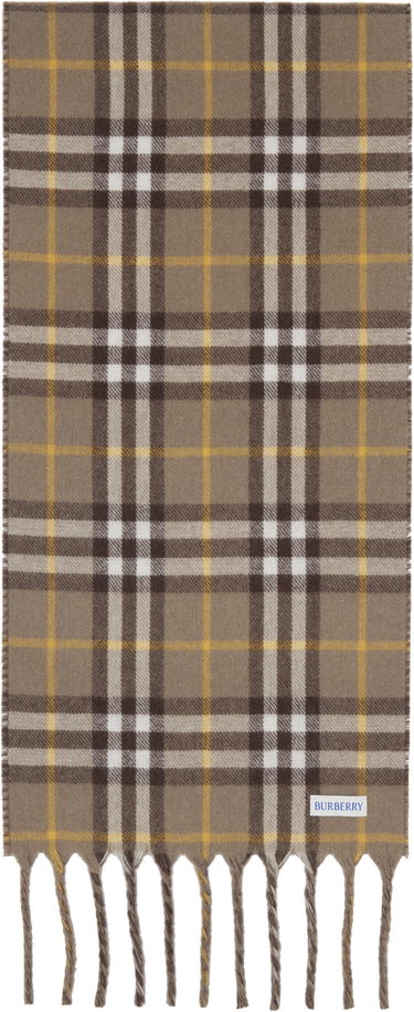 Šál Burberry Burberry Reversible Knight Stamp Scarf Hnedá | 8109747, 1