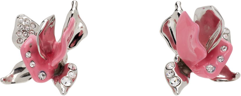 Náušnice Marni Rhinestone Tulip Earrings Rôznofarebný | ORMV0615A0 P6528