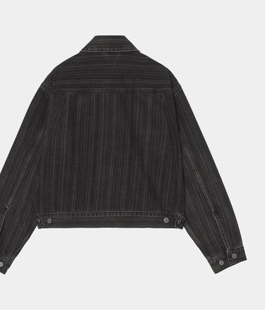 Bunda Carhartt WIP Rylan Stripe Jacket Čierna | I035571_9, 1