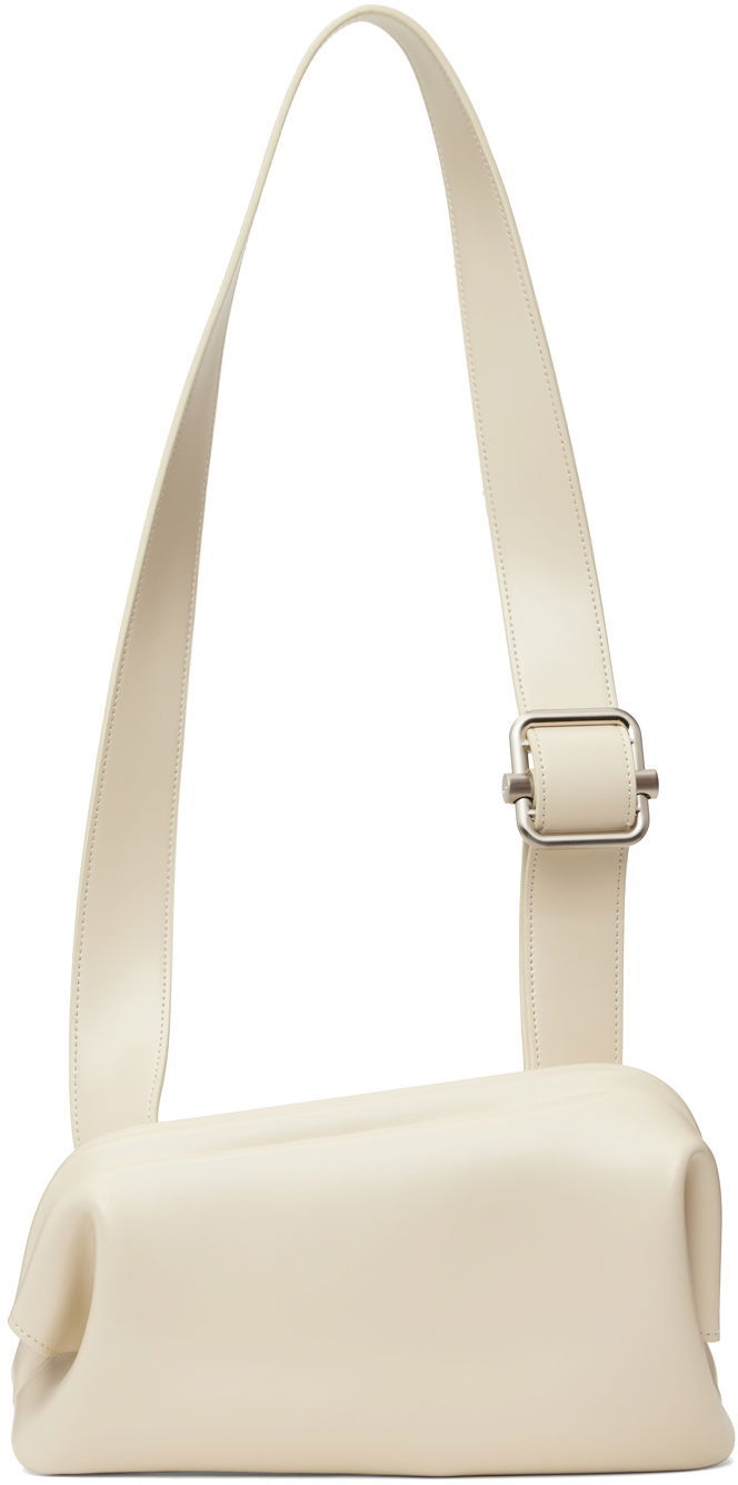 Taška cez rameno OSOI Slide Brot Leather Shoulder Bag Béžová | 24FWB010167003, 0