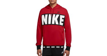 Mikina Nike Sportswear Essentials+ Hoodie Červená | dd4726-657, 1