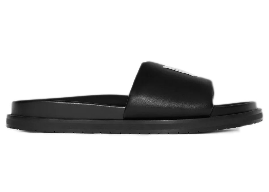 Tenisky a topánky AMIRI Leather Slides Čierna | PF22MFF002-004, 0