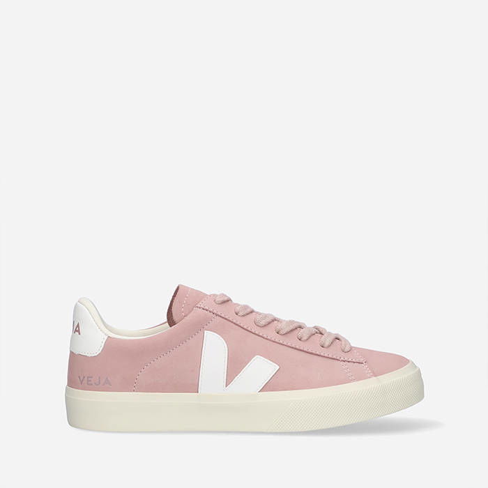 Tenisky a topánky Veja Campo Nubuck ChromeFree Ružová | CP132683, 1