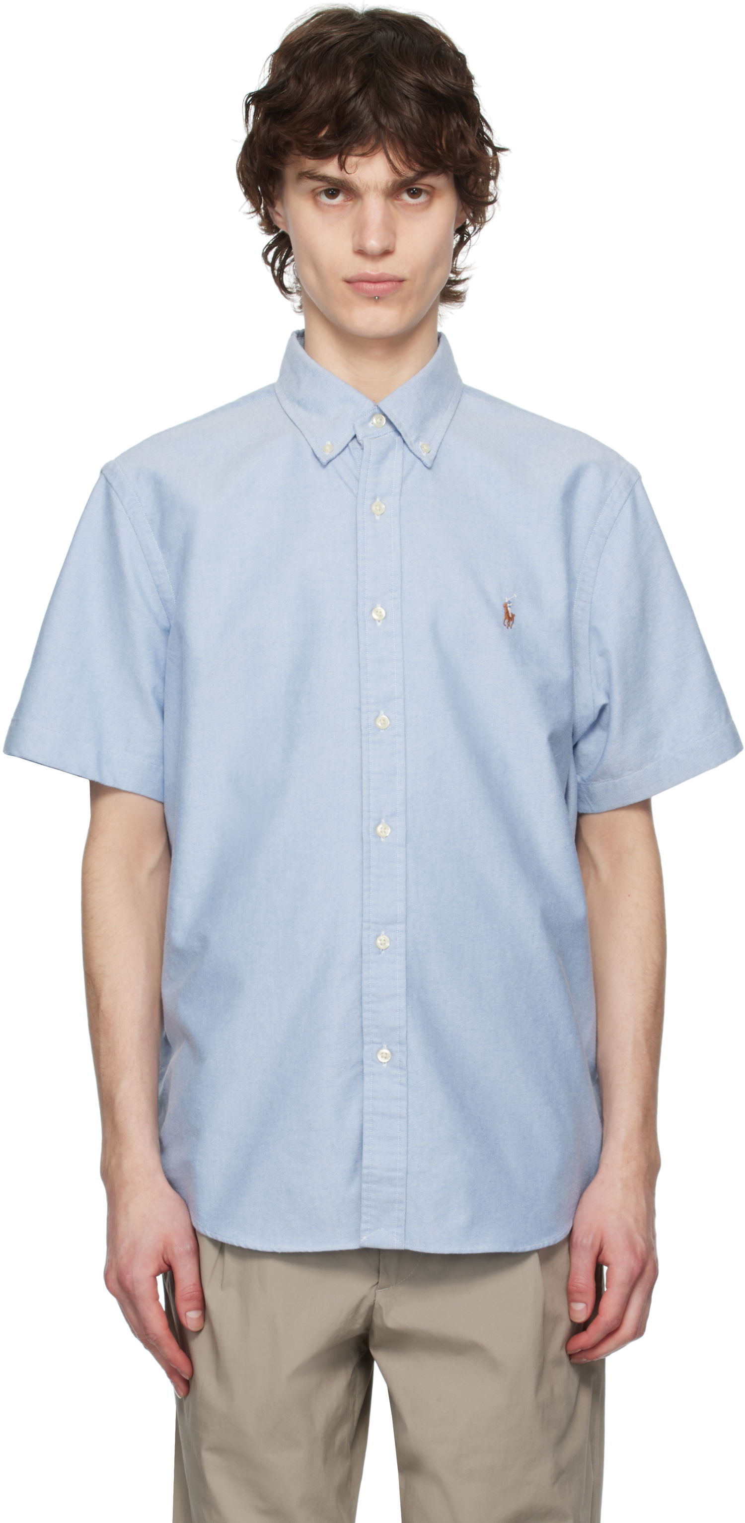Košeľa Polo by Ralph Lauren Ralph Lauren Classic Fit Oxford Shirt Modrá | 710794942002, 0