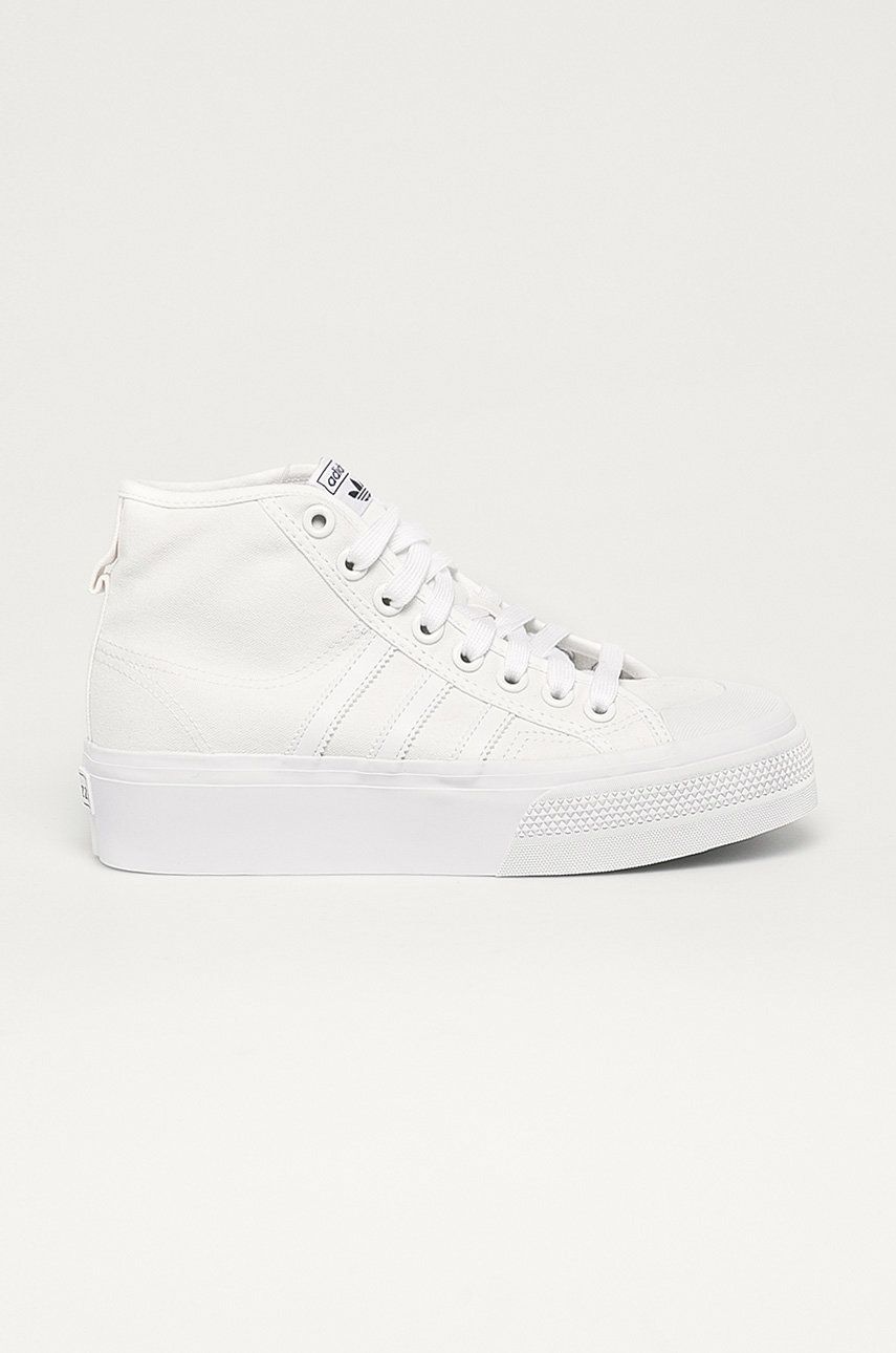 Tenisky a topánky adidas Originals Nizza Platform Mid Biela | FY2782, 0