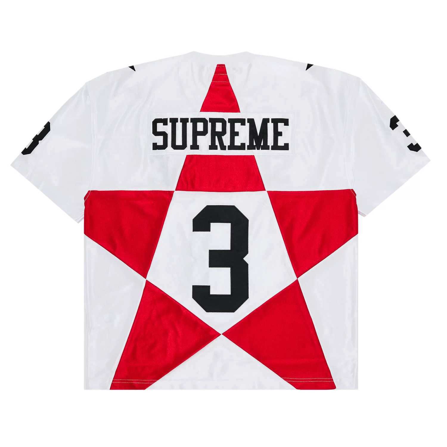 Star Football Jersey White