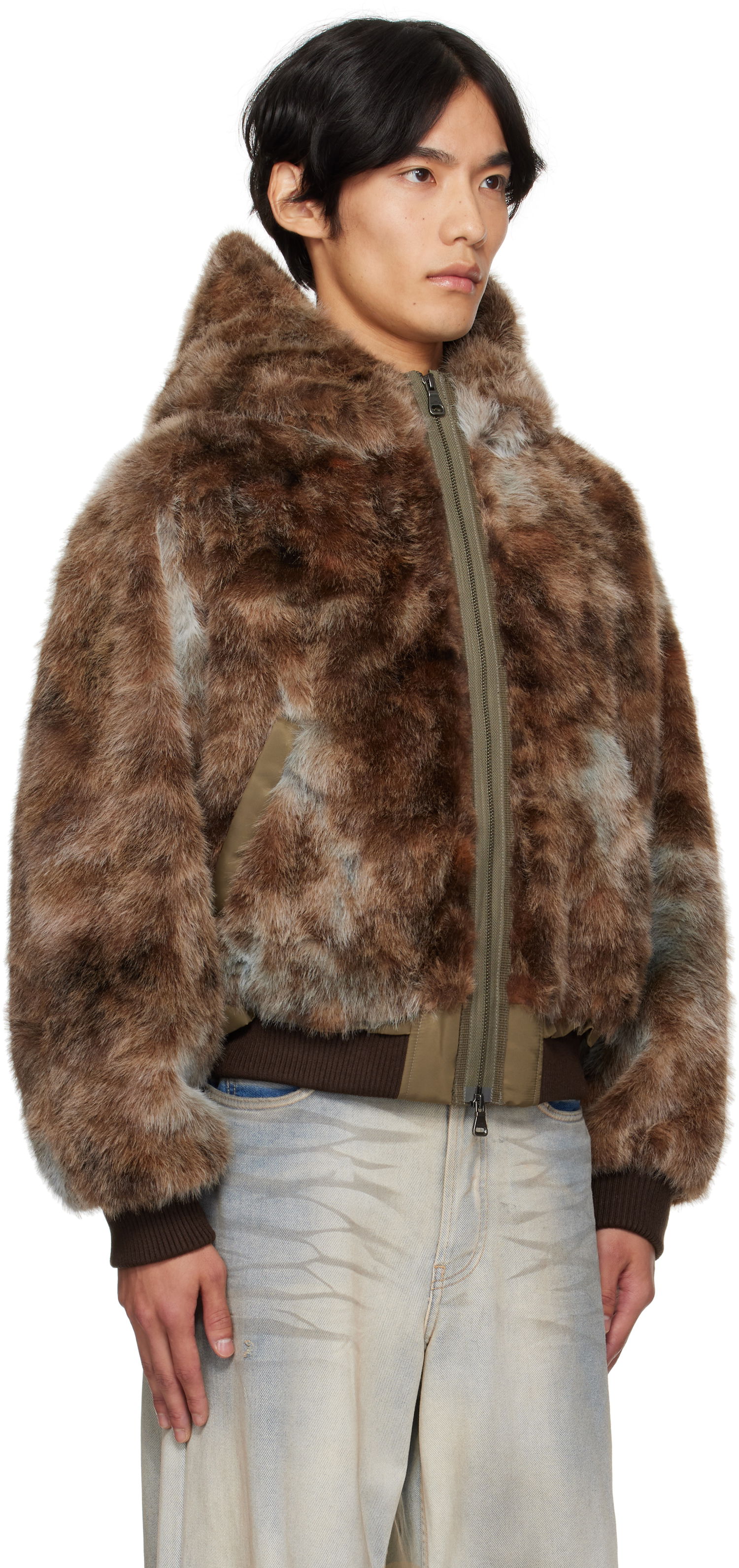 Bunda Andersson Bell Andersson Bell Vanessa Faux-Fur Jacket Hnedá | awa728w, 1