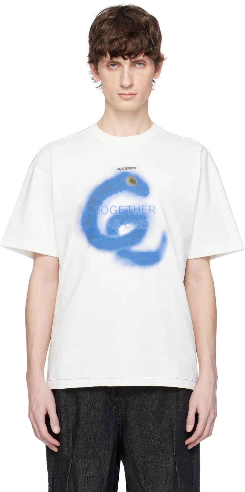 【ADERERROR】 半袖 TシャツTRS Tag t-shirt 04 BO42FYTS0102 T-shirt ADER ERROR ADER error Significant TRS Tag 04 T-Shirt