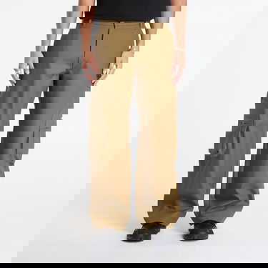 Cargo nohavice Off-White Bookish Cot Round Pocket Cargo Pants Hnedá | OMCF04DF25FAB0015801, 0