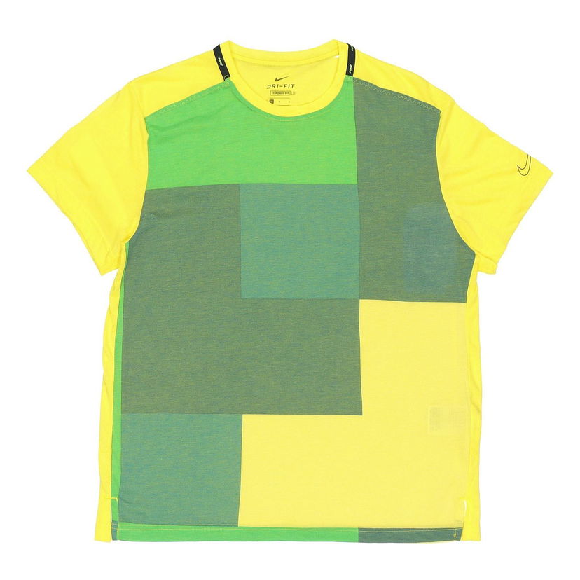 Tričko Nike Nike Men's Breathable Splicing Training T-Shirt Žltá | CJ4743-731