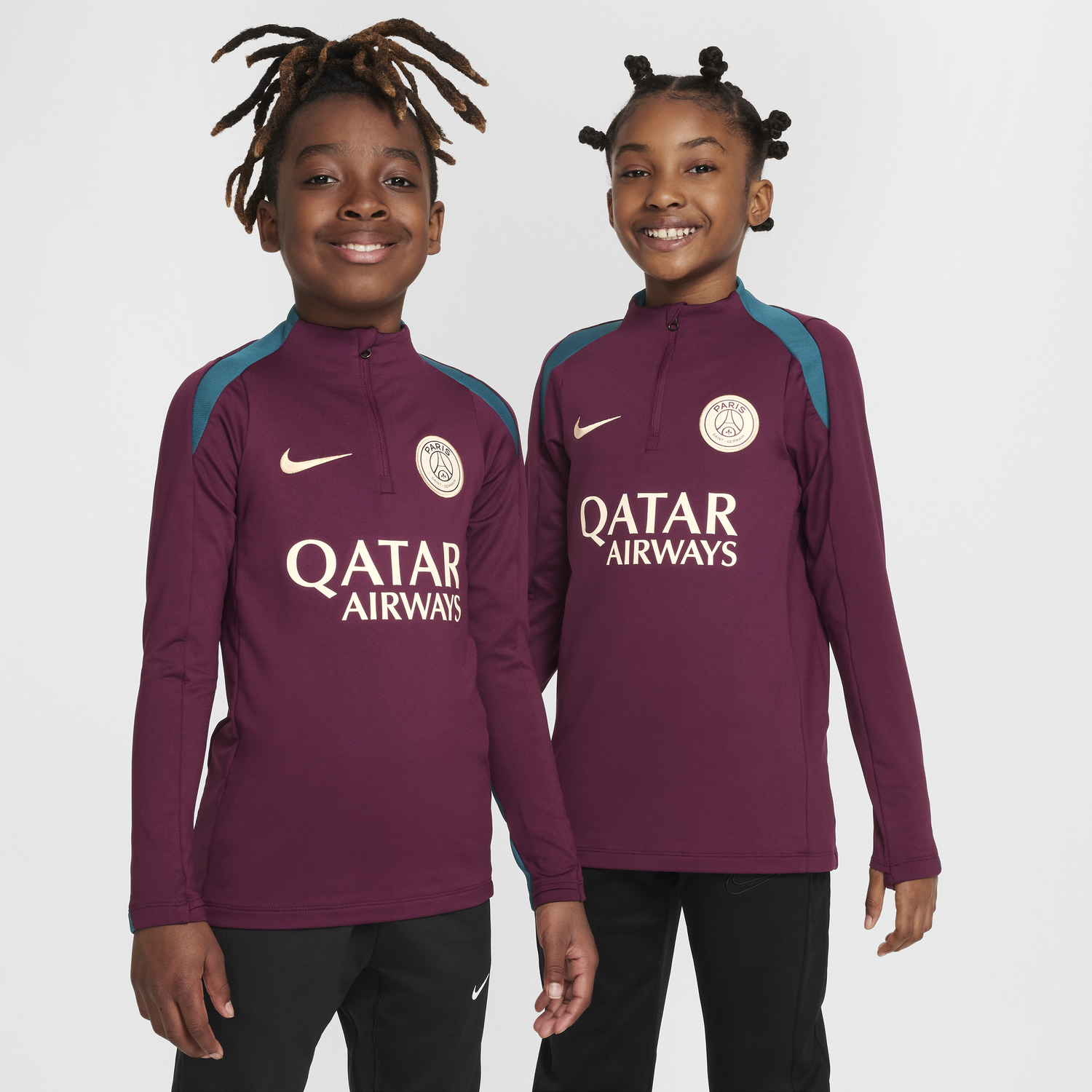 Dres Nike Paris Saint-Germain Strike Dri-FIT Training Top Vínová | FN9940-613, 1