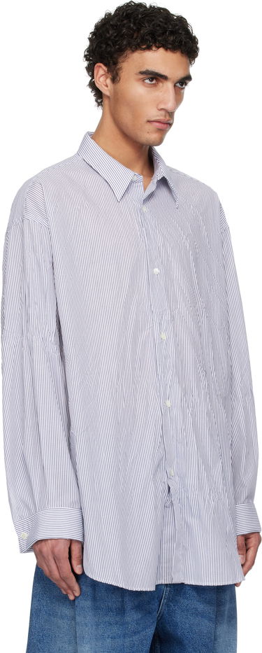 Košeľa HED MAYNER Hed Mayner Crinkled Poplin Shirt Biela | HMMA60001A-HA167, 1
