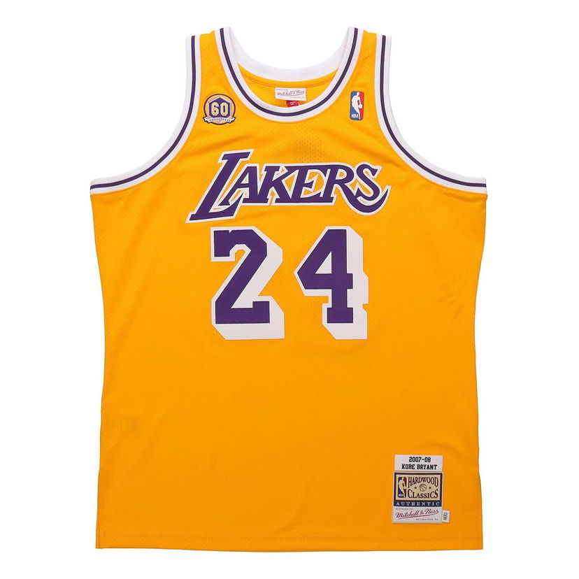 Dres Mitchell & Ness Los Angeles Lakers Kobe Bryant Authentic Jersey Žltá | AJY4CP19008-LALLTGD07KBR