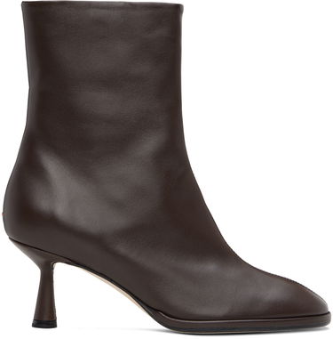 Oblečenie Aeyde Aeyde Dorothy Ankle Boots Hnedá | A11-AB-IRNR65ST99-FW24-953-007, 0